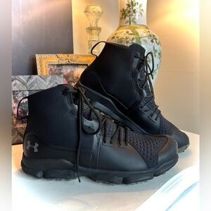 Men's Under Armour MG STRIKEFAST Black Mid Boots